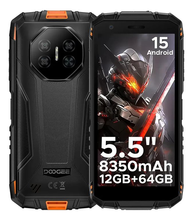 Fire 3 Rugerizado 5.5 Android 15 8.350mah Compacto Naranja