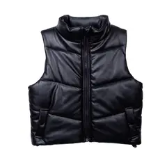 PILLIN - Parka Negro Niña TVD810-26NEG