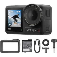 DJI - Osmo Action 4 Adventure Combo - 4K Waterproof Action Camera + Battery Case