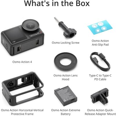 Imagen 2 del producto Osmo Action 4 Adventure Combo - 4K Waterproof Action Camera + Battery Case Negro