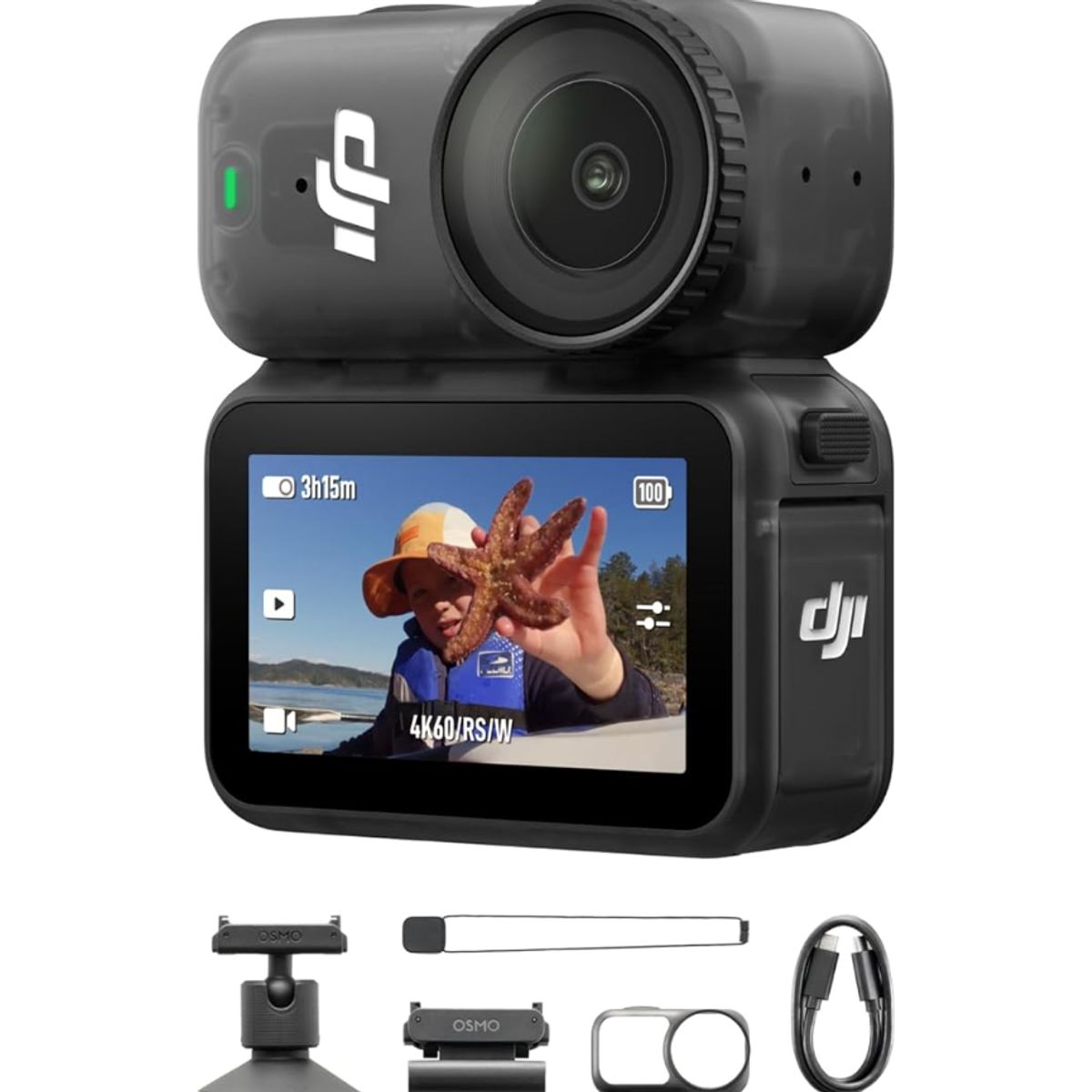DJI - Osmo Nano Vlogging Camera Standard Combo 128GB