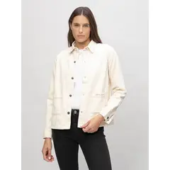 KARL LAGERFELD - Sobrecamisa en denim con bolsillos