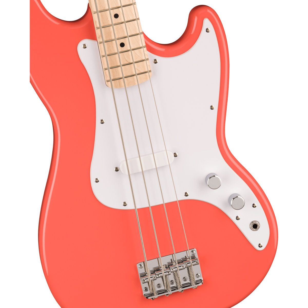 FENDER - Bajo Eléctrico Sonic Bronco Bass 30" Squier by Fender Coral