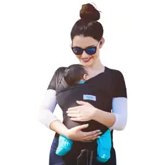 MITIMA - Portabebé Fular Negro