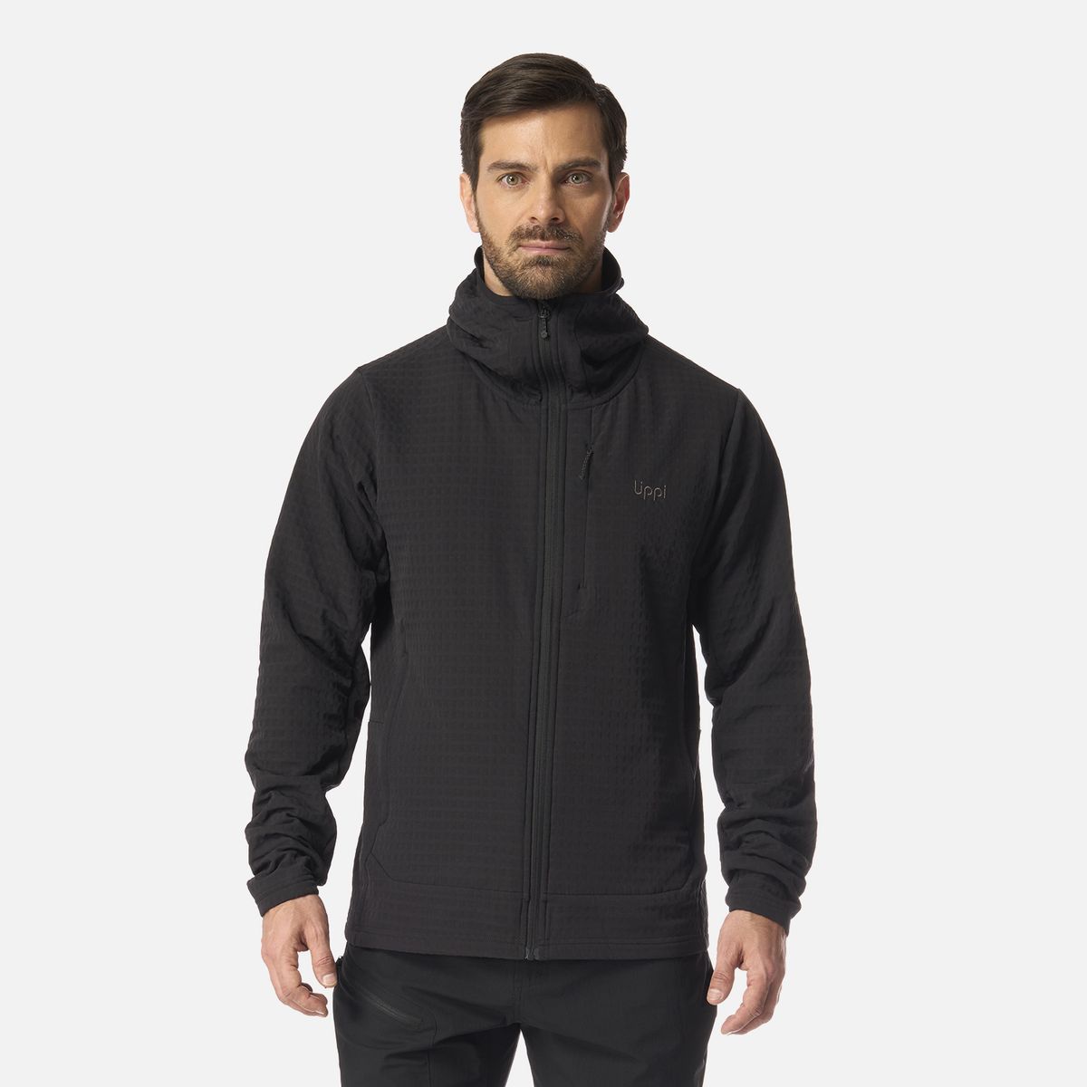 LIPPI - Polar Hombre Viedma 2000 Shaggy-Pro Jacket Negro Lippi