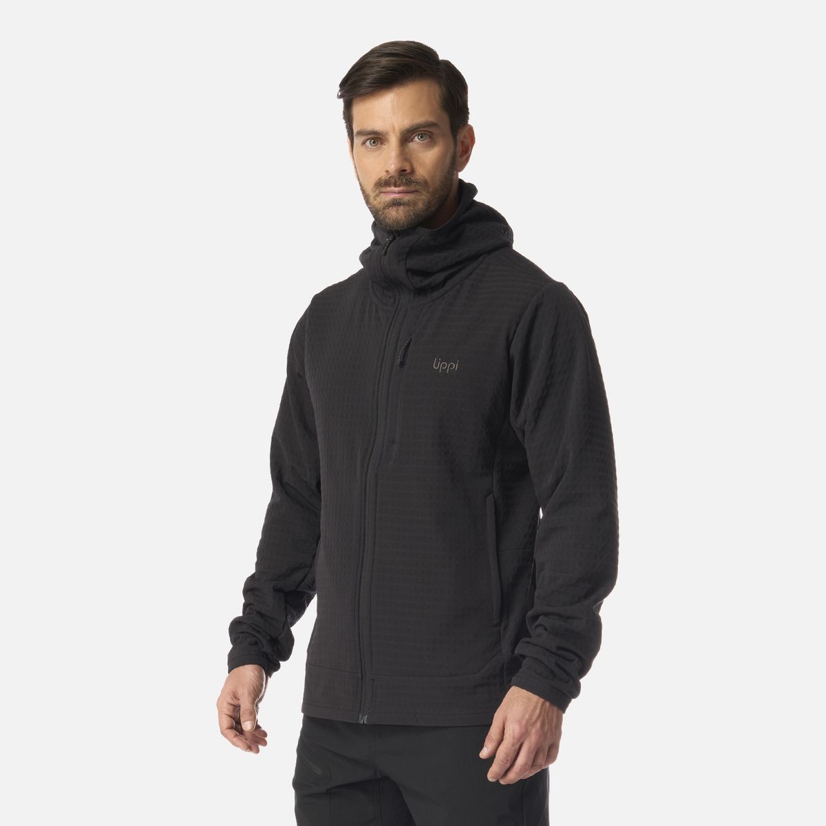 LIPPI - Polar Hombre Viedma 2000 Shaggy-Pro Jacket Negro Lippi