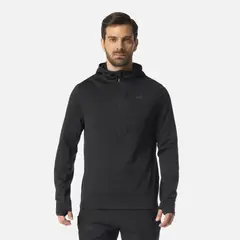 LIPPI - Polerón Hombre Viedma 1000 Nano-F 1/4 Zip Hoody Negro