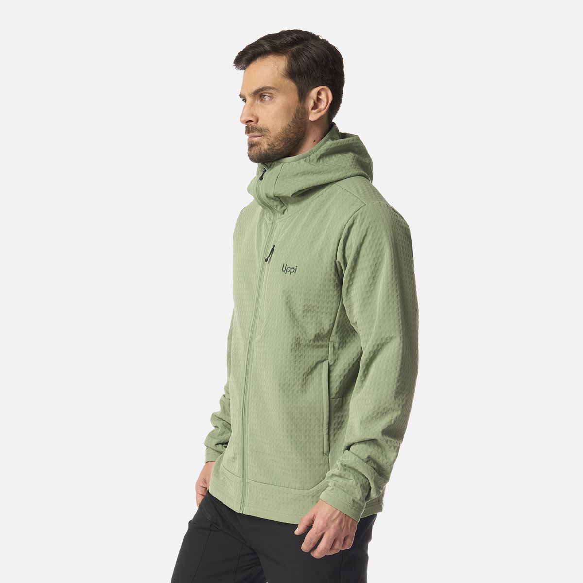 LIPPI - Polar Hombre Viedma 2000 Shaggy-Pro Jacket Jade Oscuro Lippi