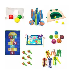 PLASTIMAR - SET DE 8 JUEGOS TRADICIONALES