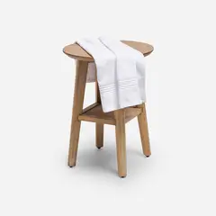 ROSEN - Toalla de Mano Lisa Basic 500 Gramos Blanco