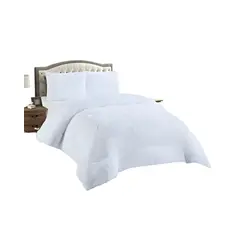 GENERICO - CUBRECAMA CHIPORRO PELUDO KING-SUPER KING BLANCO 250X270