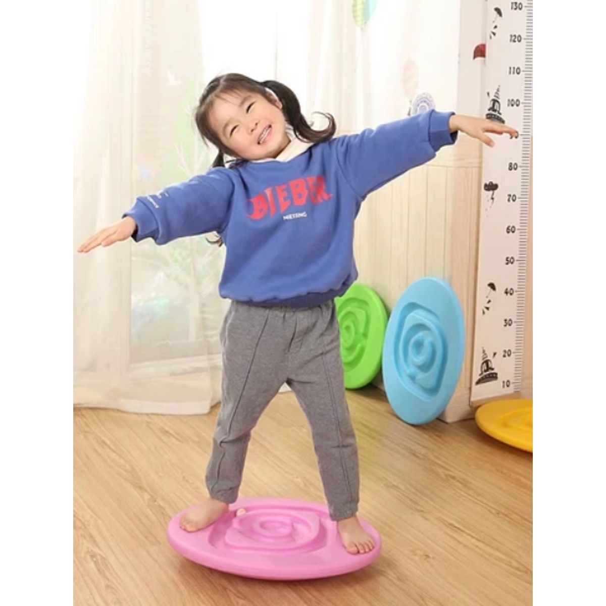 GENERICO - Tabla De Equilibrio Sensorial Para Niñas Tea Tdah Autismo