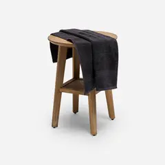 ROSEN - Toalla de Mano Lisa Basic 500 Gramos Charcoal