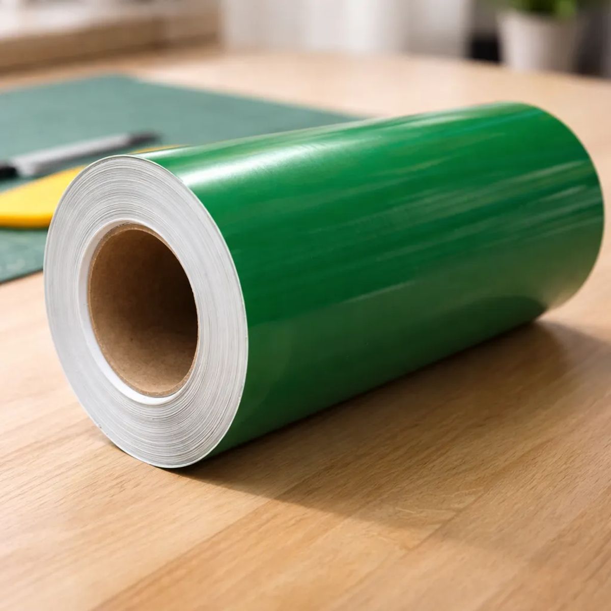 NEON - Vinilo Adhesivo De Corte Decorativo Verde 30 Cms X 5 Mts