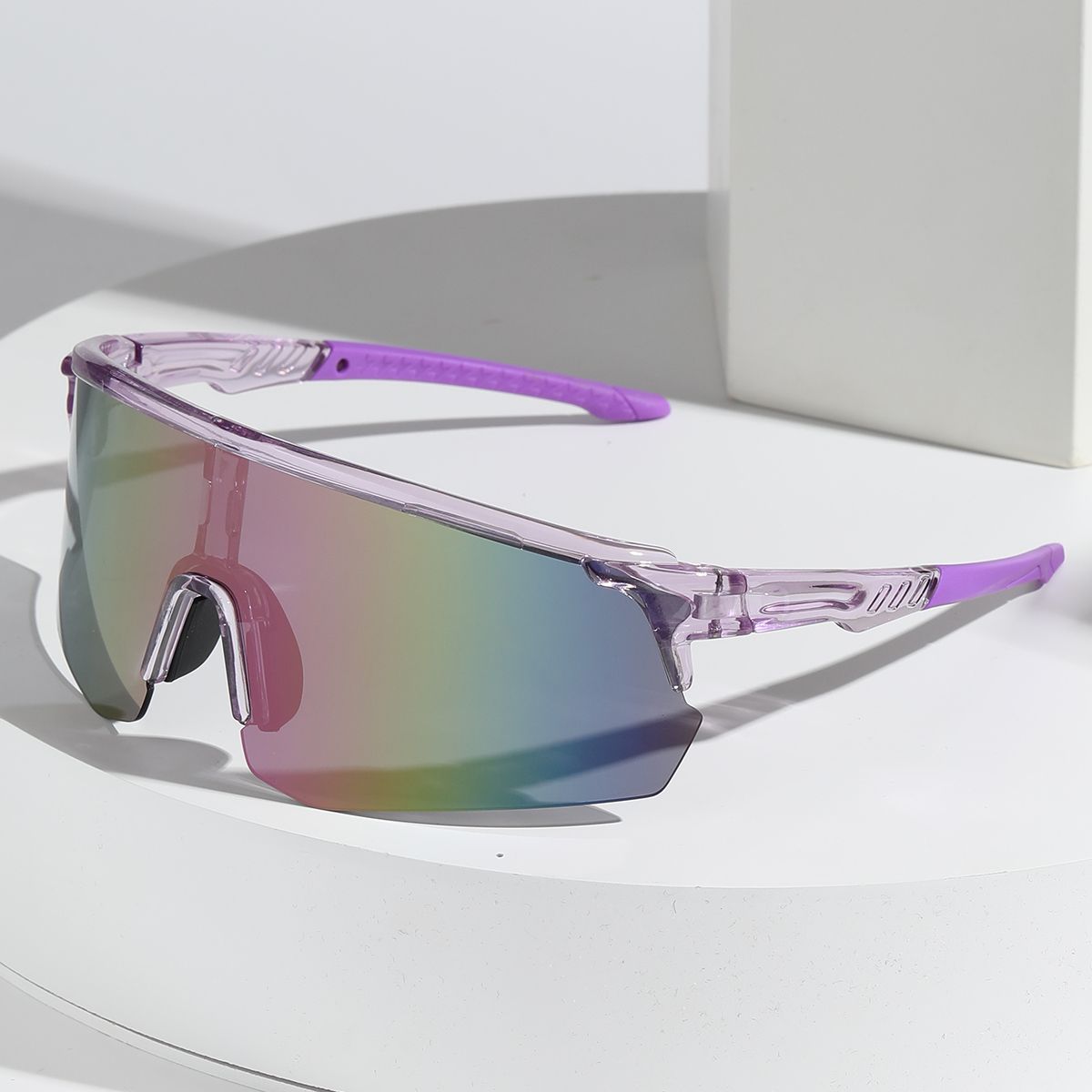 POLASUP - Lentes de Sol POLASUP Deportivos Polarizados UV400 Unisex pesca correr ciclismo marathon
