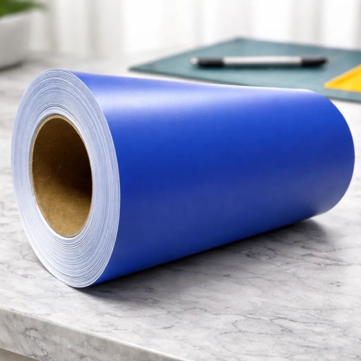 NEON - Vinilo Adhesivo De Corte Decorativo Azul Rey Mate 30 Cms X 5 Mts