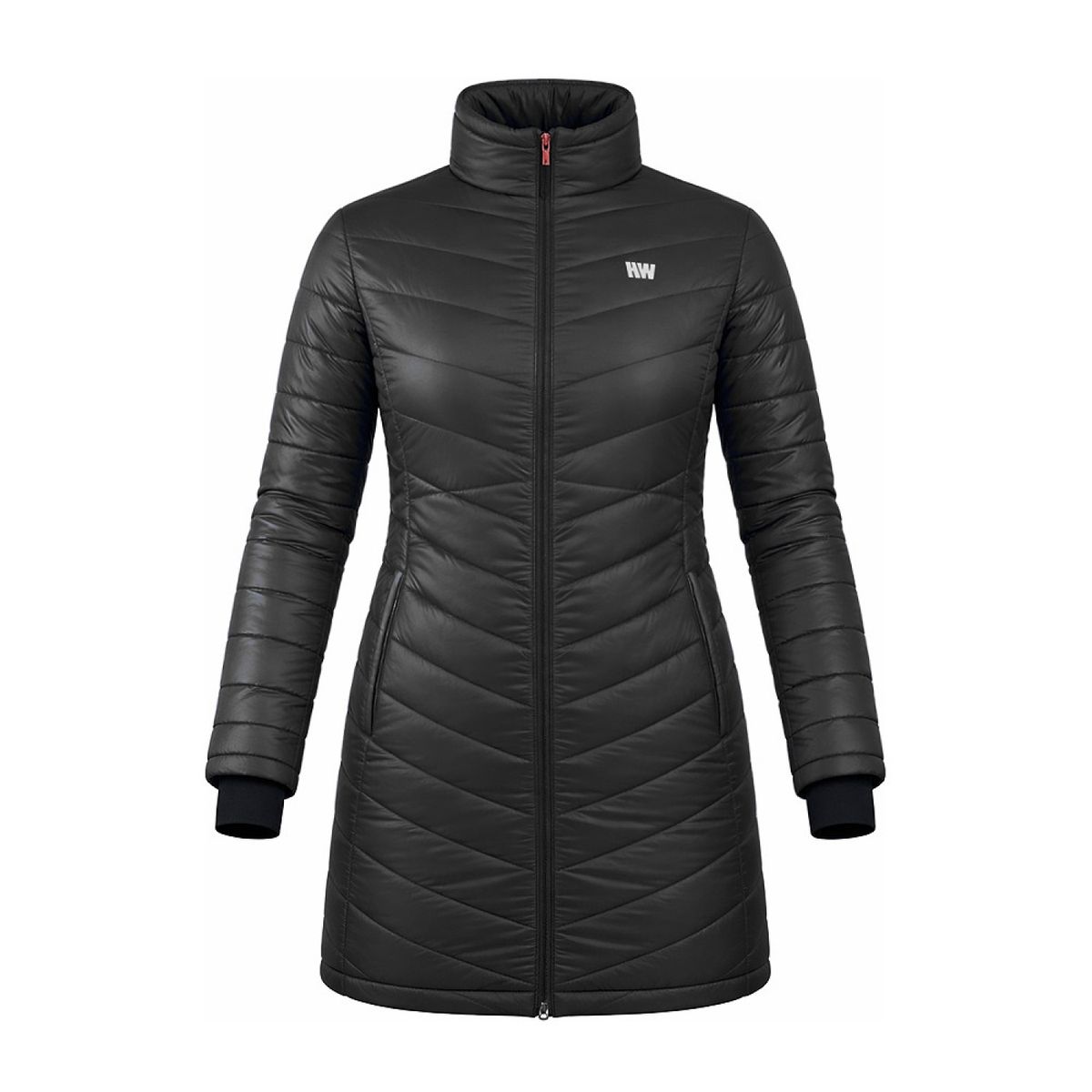 HARDWORK - Parka Larga HW Aurora Negro Mujer