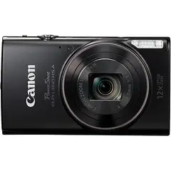 CANON - PowerShot ELPH 360 HS A (Black), 20.2MP CMOS, 12x Zoom, OIS, 1080p Full HD