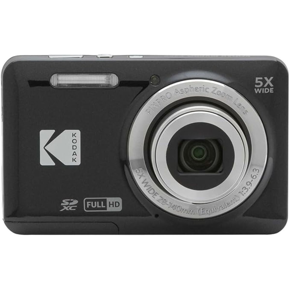 KODAK - PIXPRO FZ55 Digital Camera, Black