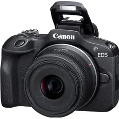 CANON - EOS R100 Mirrorless Camera with RF-S18-45mm F4.5-6.3 IS STM Lens Kit 6052C012