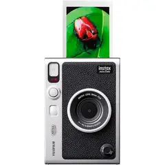 FUJIFILM - INSTAX MINI EVO Hybrid Instant Camera Black