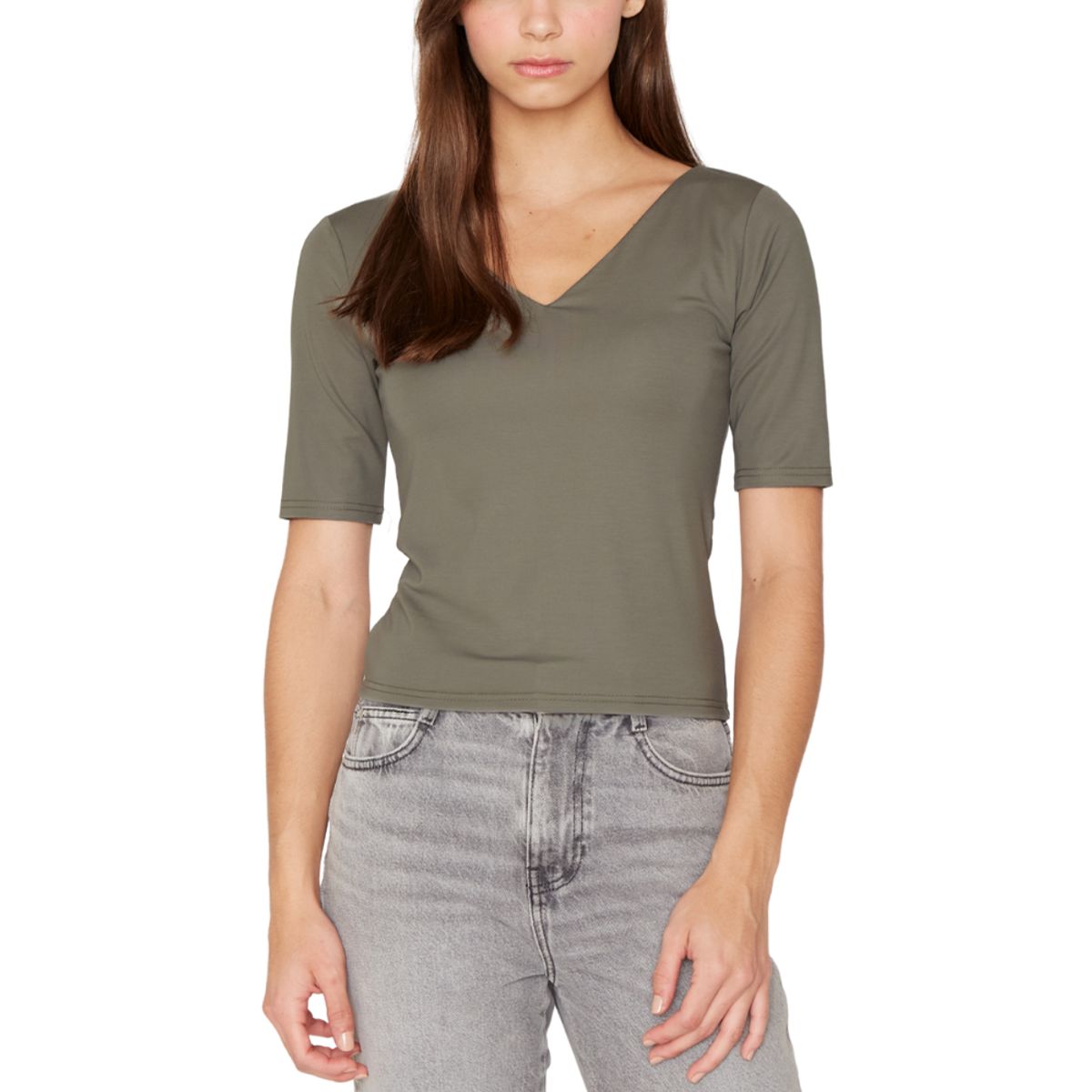 JACINTA TIENDA - Polera Elisa verde Jacinta Tienda