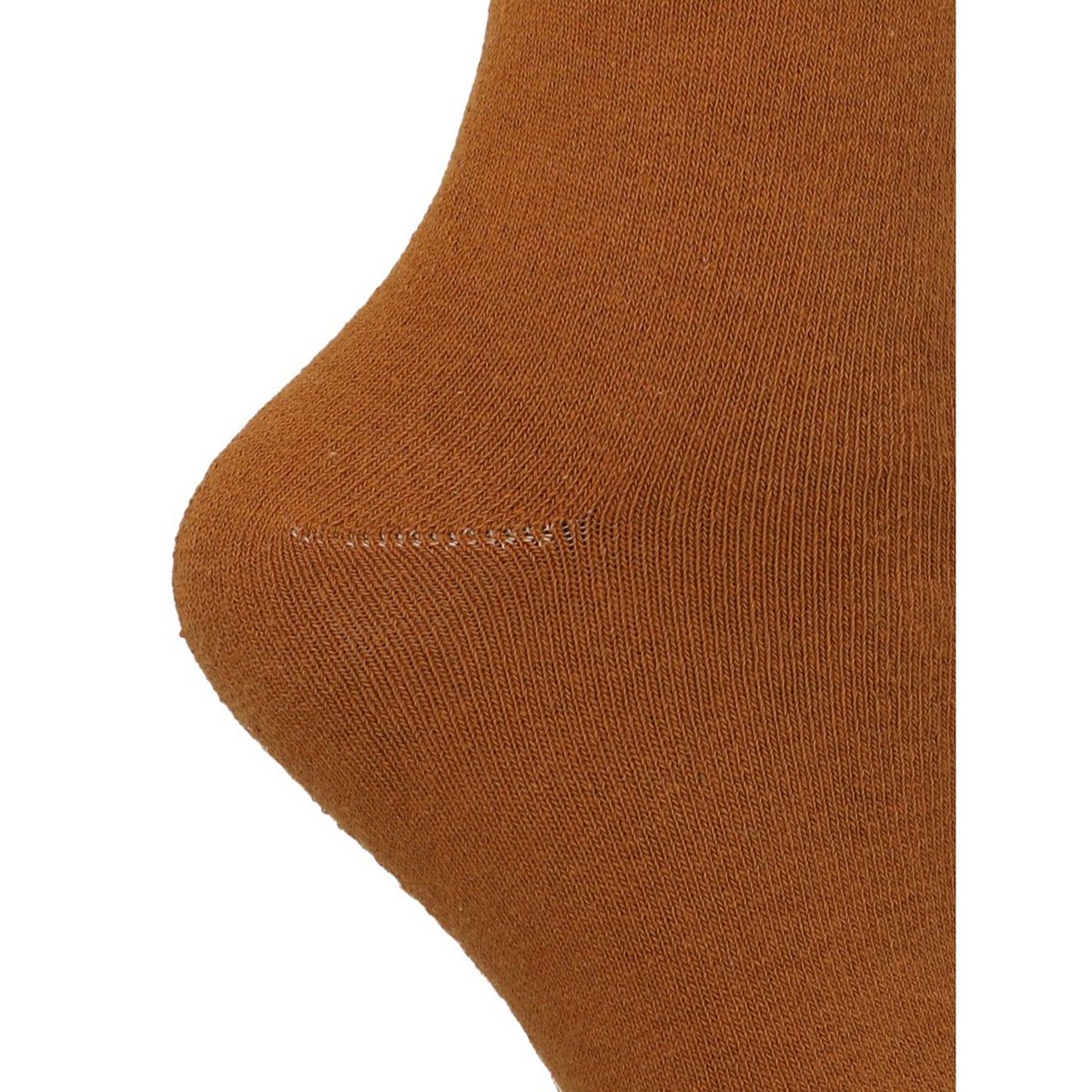 HUSH PUPPIES - Calcetín Algodón Mujer Heavy Stripe Café HUSH PUPPIES