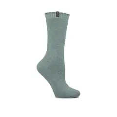 HUSH PUPPIES - Calcetín Algodón Mujer Heavy St Plain Turquesa