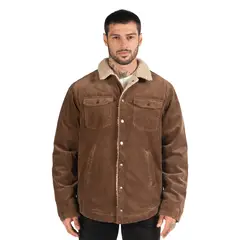 PANAMA JACK - Chaqueta Hombre Cotelé Chiporro Marrón claro