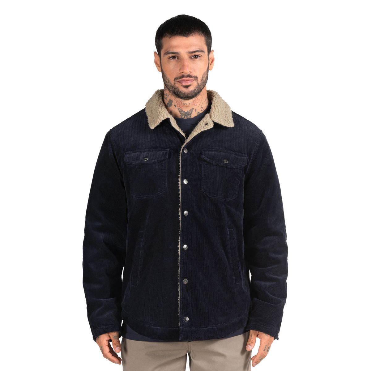 PANAMA JACK - Chaqueta Hombre Cotelé Chiporro Azul Panama Jack