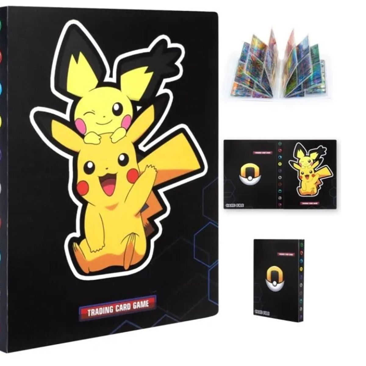 GENERICO - Carpeta Álbum Para Colocar 240 Cartas Pichu