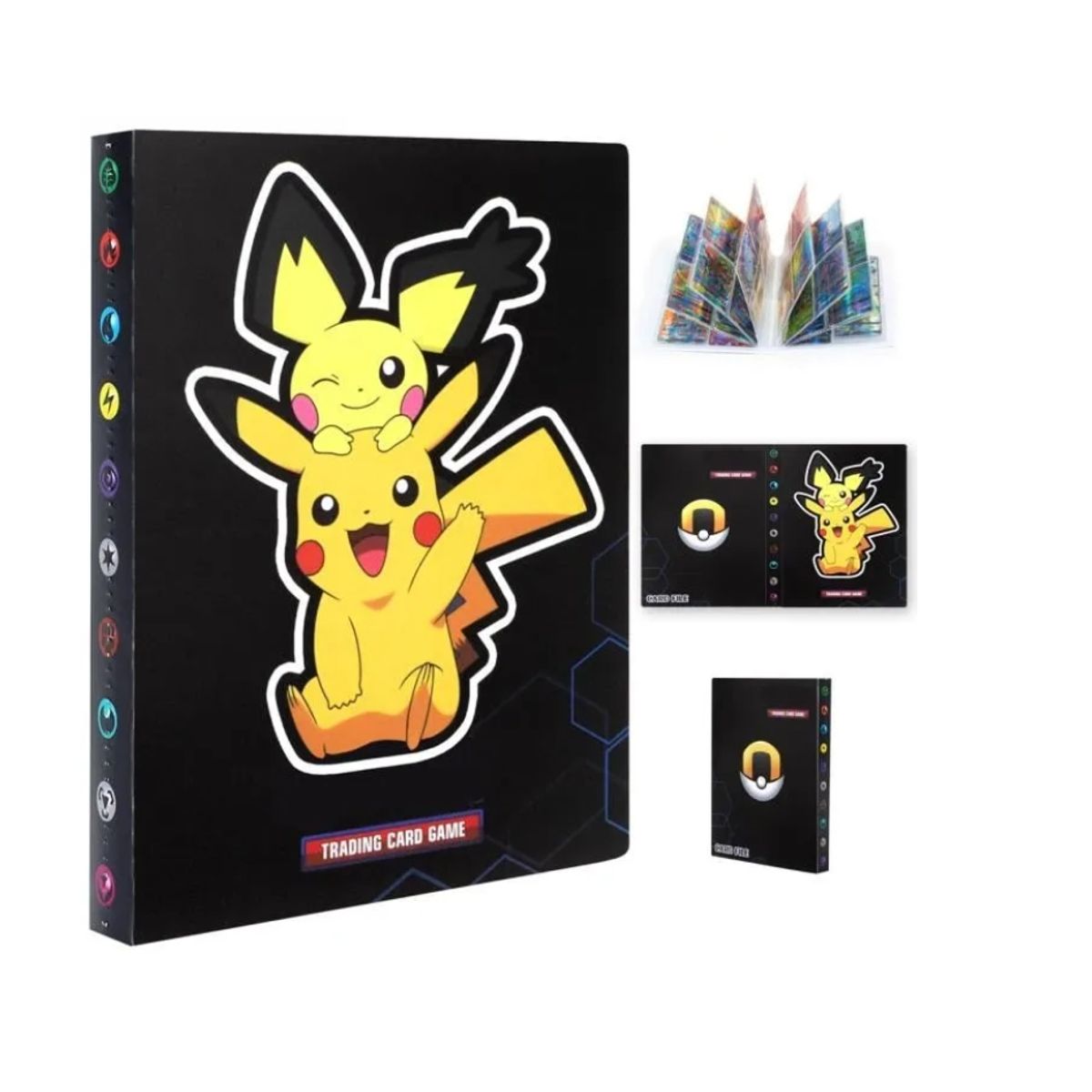 GENERICO - Carpeta Álbum Para Colocar 240 Cartas Pichu