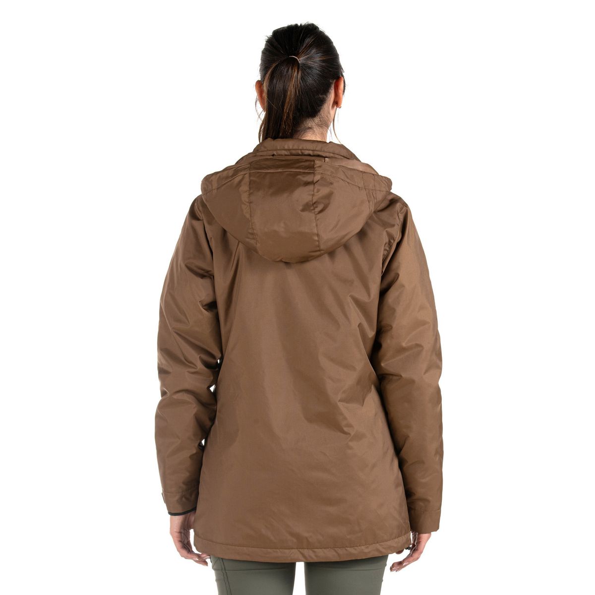 PANAMA JACK - Parka Mujer Impermeable Larga Outdoor Marrón Panama Jack