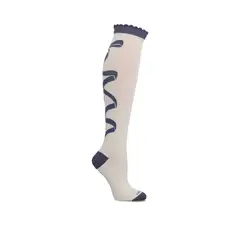 HUSH PUPPIES - Calcetín Algodón Mujer Kh St Bow Crema