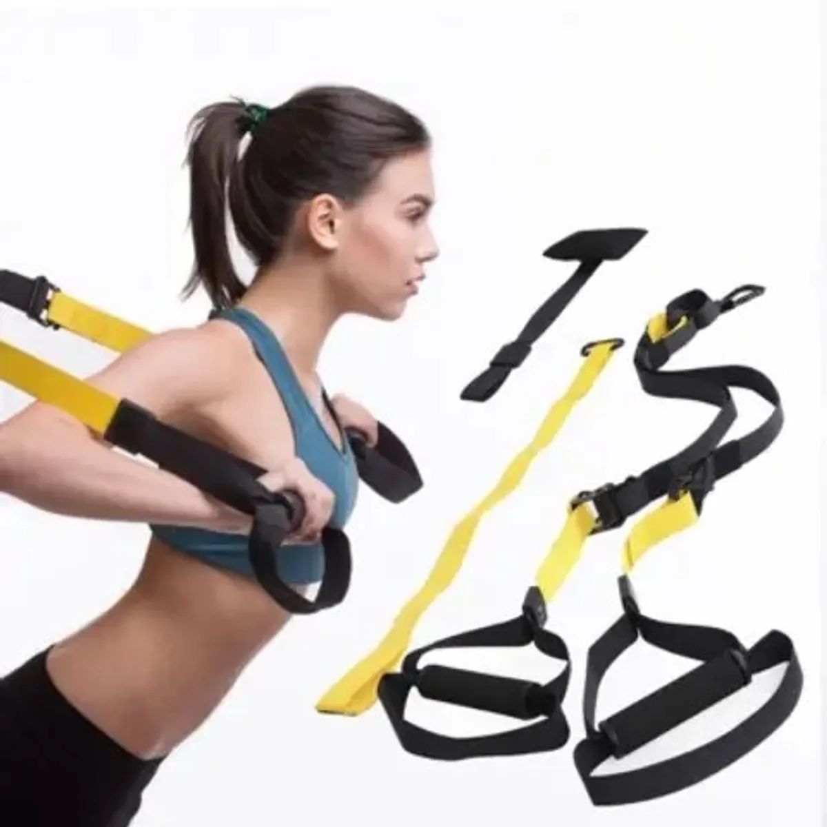 MOVI - Set De Bandas En Suspencion Trx - Mejora tu fuerza corporal