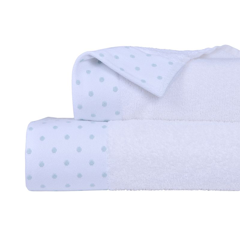 MASHINI - Set 2 Toallas Elite 450 G Blanco Mashini