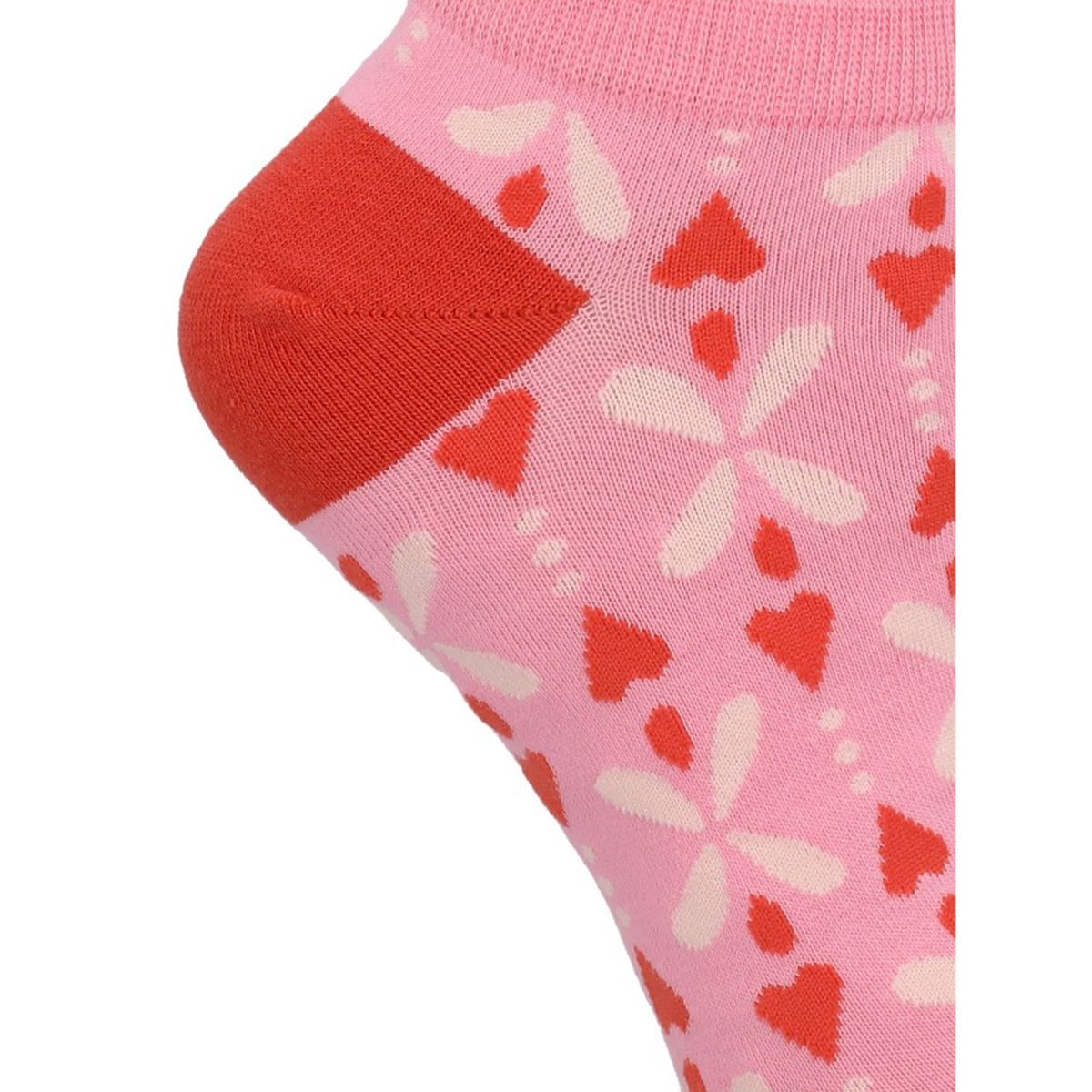 HUSH PUPPIES - Calcetín Algodón Mujer Ped Heart Rosado HUSH PUPPIES