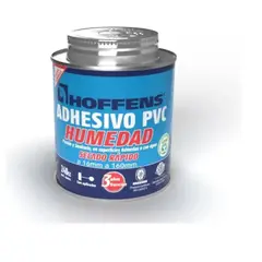 HOFFENS - Adhesivo Pvc Humedad Lata 240cc Azul Secado Rapido