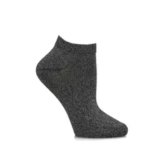 HUSH PUPPIES - Calcetín Algodón Mujer Ped Lurex Gris