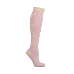 HUSH PUPPIES - Calcetín Algodón Mujer Kh St Bow Rosado