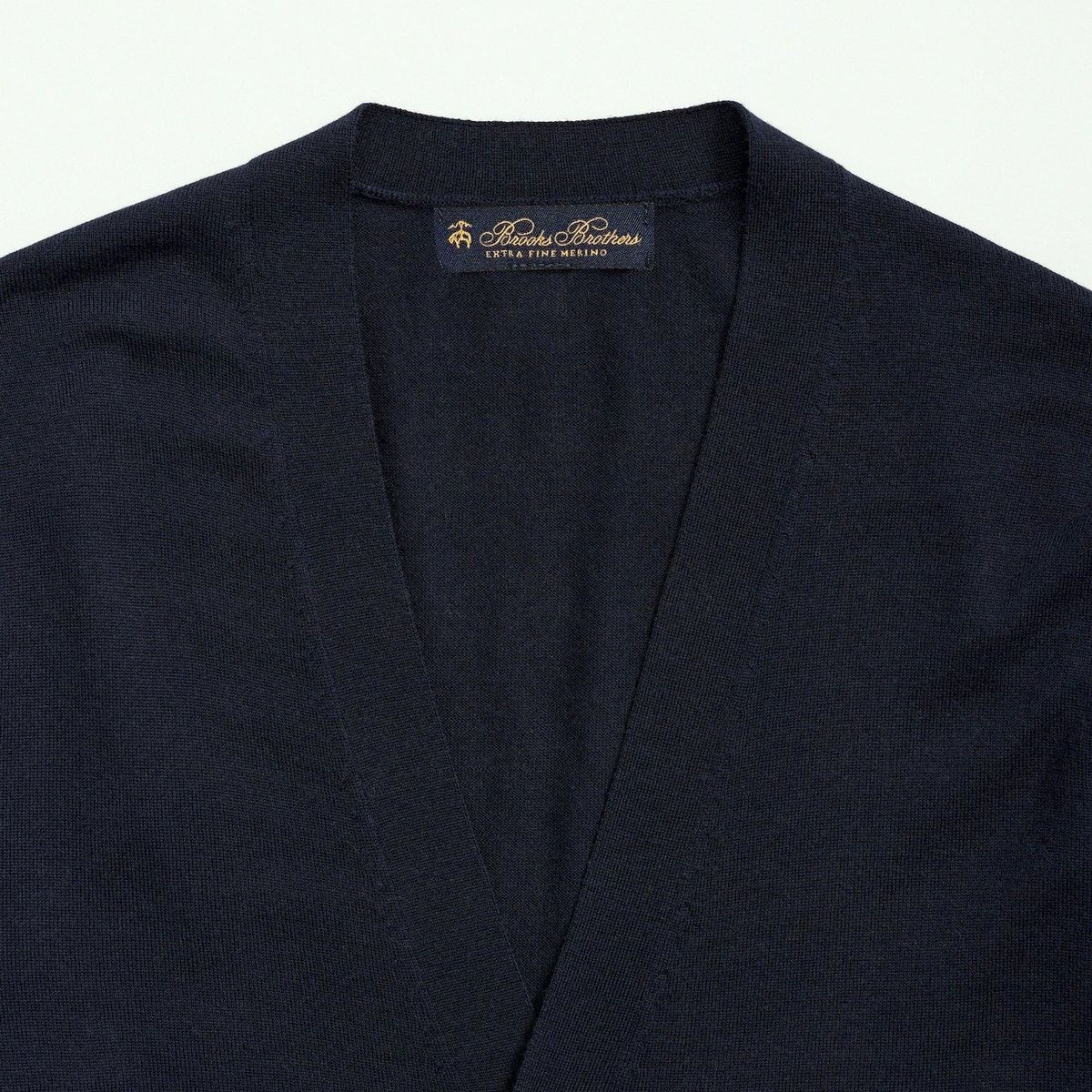 BROOKS BROTHERS - Sweater Hombre Merino Cardigan Azul Brooks Brothers