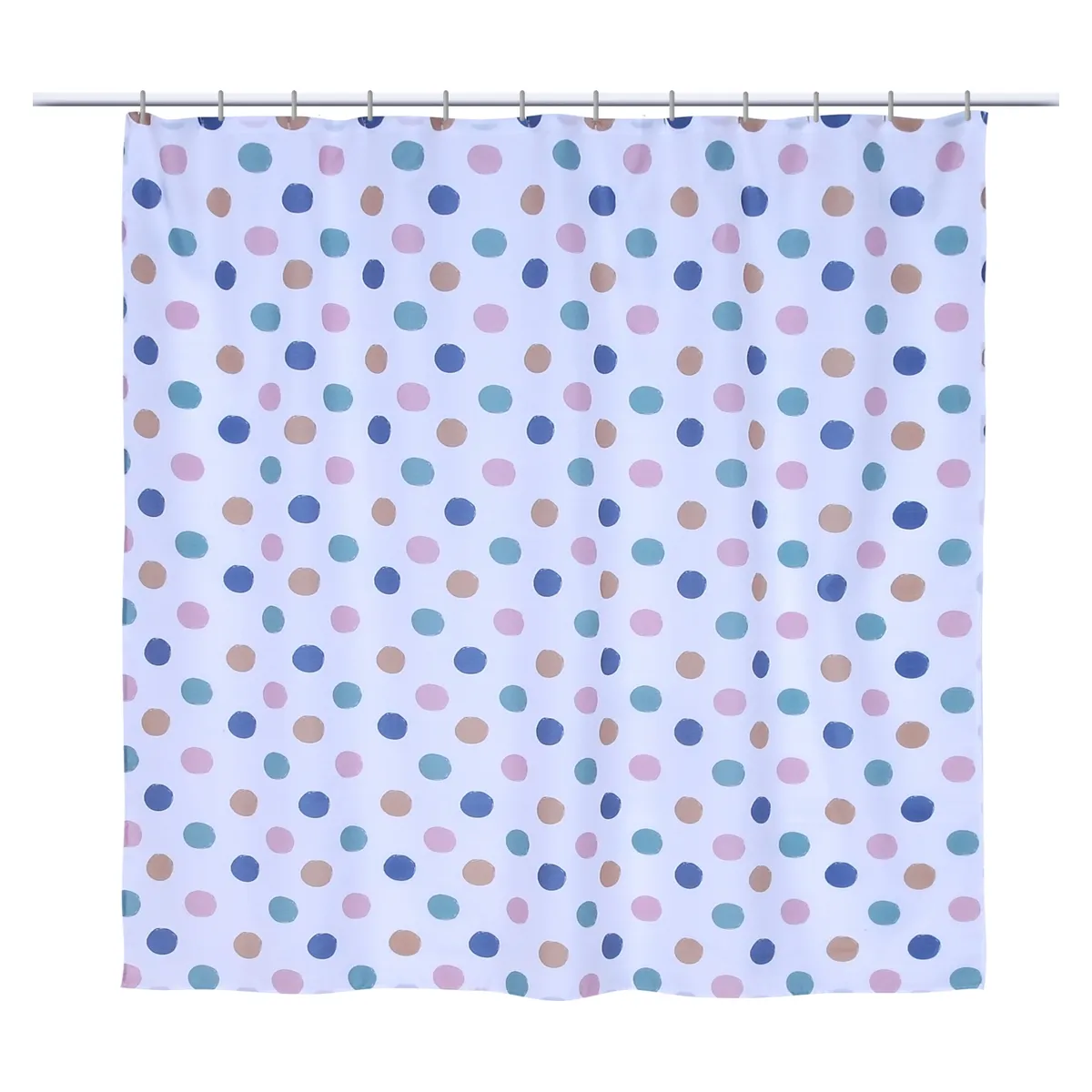 MASHINI - Set Cortina-Piso 3 Piezas Castaño Mashini