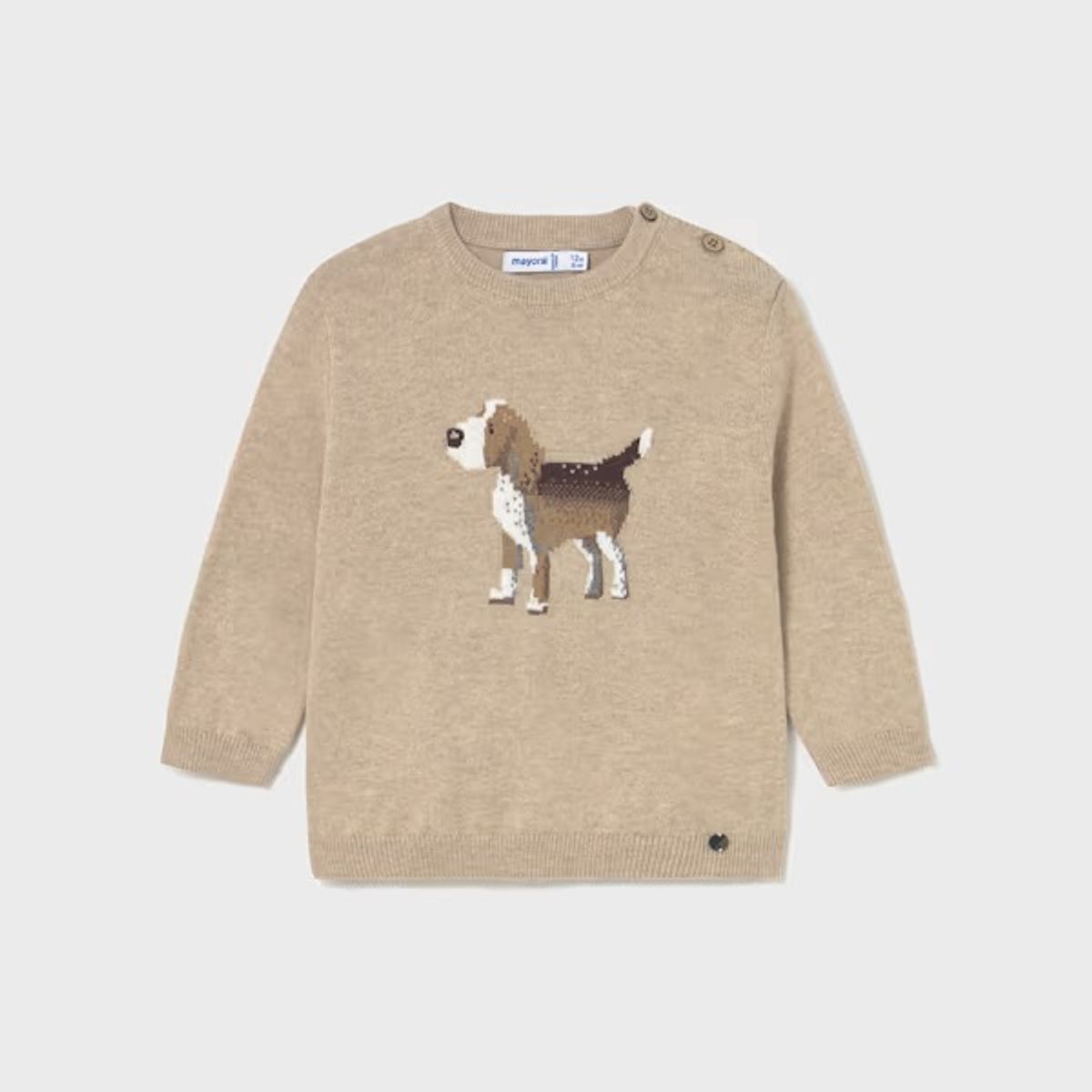 MAYORAL - Sweater tipo Jersey de manga larga para niño intarsia