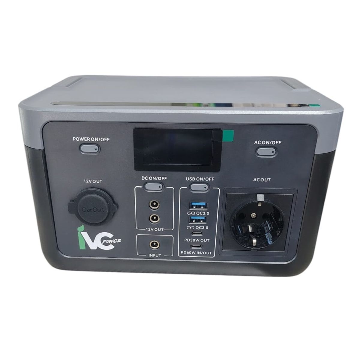GENERICO - Estación de Energía Portátil 300W 12V/220V 8 Puertos de Carga