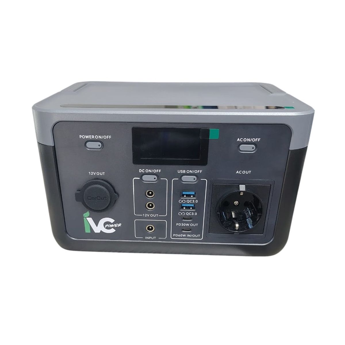 GENERICO - Estación de Energía Portátil 300W 12V/220V 8 Puertos de Carga