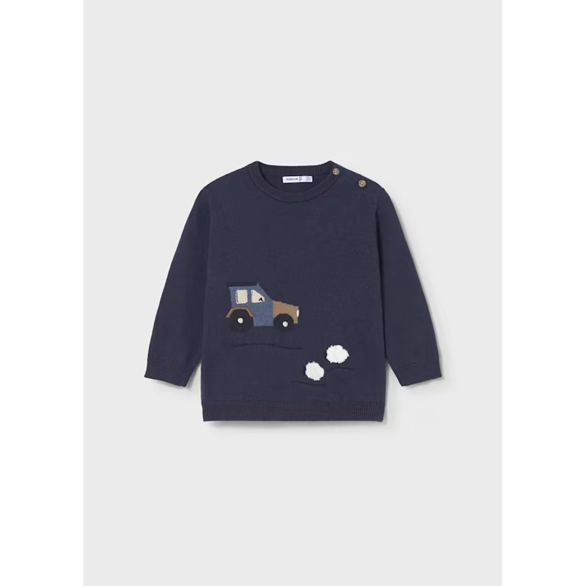MAYORAL - Sweater tipo Jersey de manga larga para niño intarsia