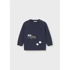 MAYORAL - Sweater tipo Jersey de manga larga para niño intarsia