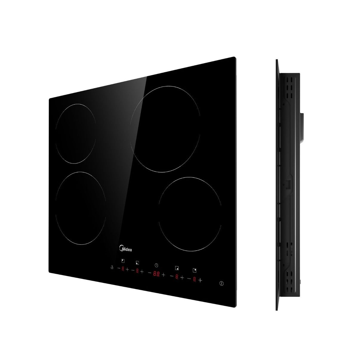 MIDEA - Encimera Vitrocerámica de 4 Platos