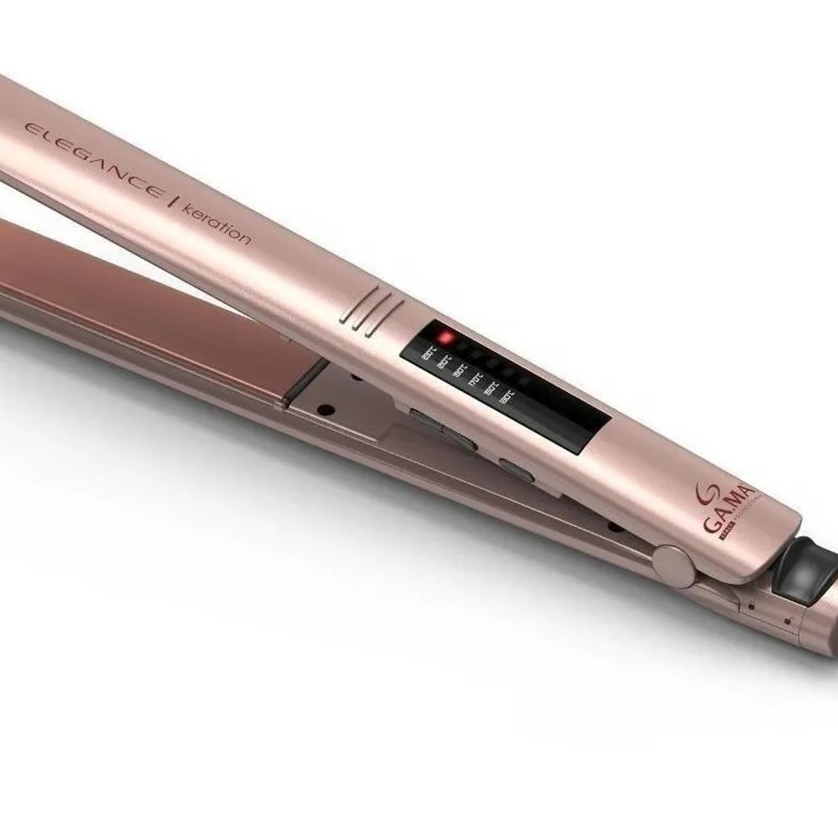 GAMA - Plancha De Cabello Gama Italy Elegance Led Keration Rose CAJA ABIERTA
