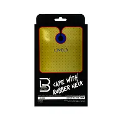 L3VEL3 - Capa Con Cuello De Goma - Beige y Rojo Level 3